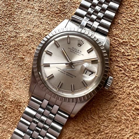 rolex datejust 1603 wide boy durchmesser|vintage rolex datejust 1603.